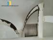 Mezcladora de cinta de acero al carbono color plata