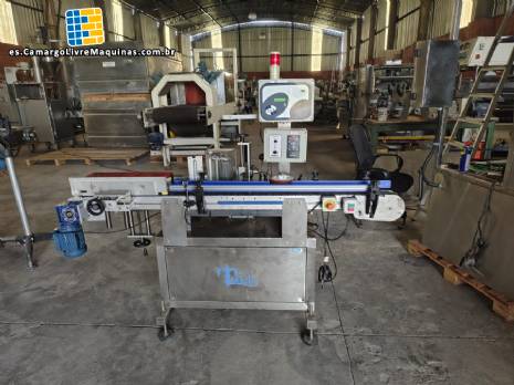 Etiquetadora autom�tica autoadhesiva para botellas cil�ndricas