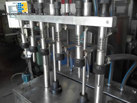 Lineal de llenado en acero inoxidable con 6 boquillas Zolimaq