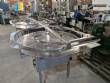 Mesa acumuladora giratoria Masipack de acero inoxidable de 1200 mm