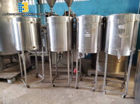 Tanque de acero inoxidable para 200L Alsop