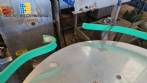 Mesa de acumulaci�n de acero inoxidable de 800 mm