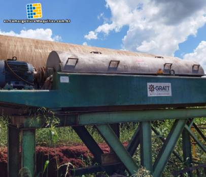 Decantador Gratt de acero inoxidable con tapa de rosca, 10 m�/hora