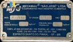 Mecamau Mezclador de cinta de acero inoxidable para polvos.