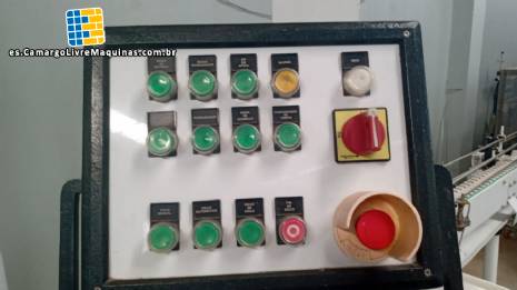 Llenadora lineal con roscadora de acero inoxidable 12 boquillas Narita