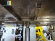 Mesa clasificadora acumuladora giratoria de acero inoxidable de 1100 mm