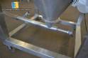 Silo transportador de acero inoxidable para polvos