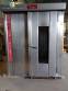 Horno rotativo de acero inoxidable con doble carro a gas Supremax