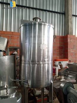 Tanque de acero inoxidable cowles
