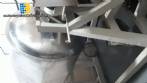 Mezclador rotatorio con camisa de acero inoxidable