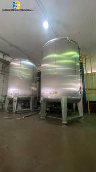 Tanque de acero inoxidable 316 con capacidad de 37.850 litros 10.000 galones de Blackwater Engineering