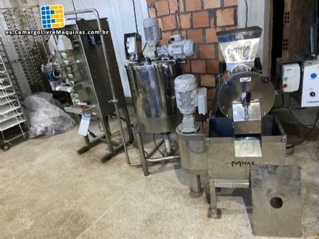 M�quina Max, despulpadora de tanque de envasado de 1000 pulpas de fruta/hora