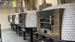 Horno rotatorio para pizza a gas y le�a Fornoflex Rotante Flex