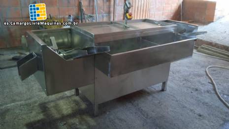 Peladora de yuca de acero inoxidable para m�quinas peladoras de yuca CMS