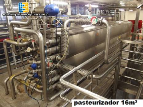 Pasteurizador tubular 16.000 L Tetra Pak