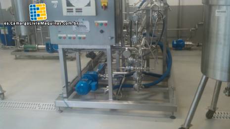 Pasteurizador tubular 400 L Willis