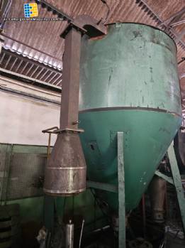 Secador atomizador Secador por aspersin interno en acero inoxidable Atomizador Niro