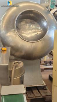 Sartén Incapi de acero inoxidable con revestimiento liso de 250 litros