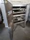 Horno industrial de gas transportador de acero inoxidable Lincoln para pizzas esfiras