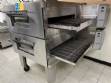 Horno industrial de gas transportador de acero inoxidable Lincoln para pizzas esfiras
