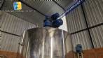 Reactor hermtico tanque encamisado en acero inoxidable 316 2.800 L