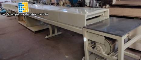 T�nel continuo para enfriar chocolates Hebleimar