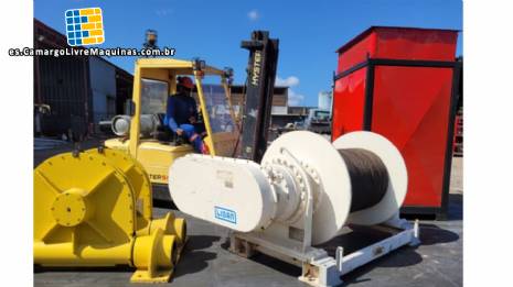 Cabrestante Lidan accionado hidrulicamente