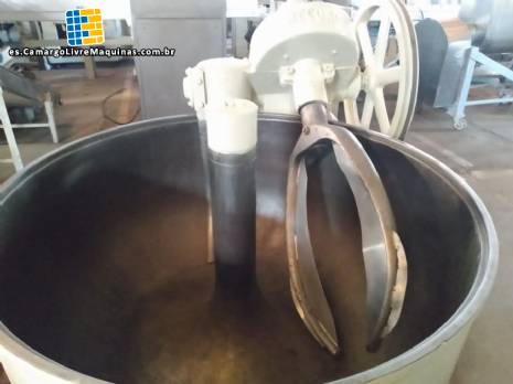 Mezclador de gancho de acero al carbono 300 kg