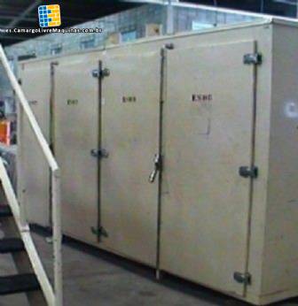 Horno de secado de polvos granulados con 100 bandejas