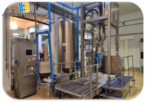 Llenadora aséptica automática para big bags FBR ELPO 6.000 litros por hora