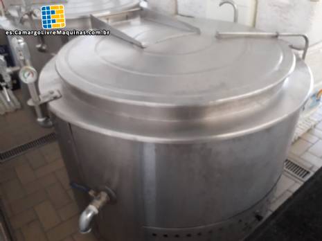 Caldero de acero - Cocinas Industriales - Equipamiento de cocina