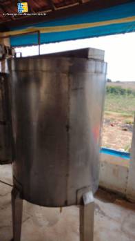 Tanque de acero inoxidable 850 L