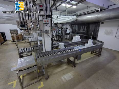 Sistema de llenado de acero inoxidable para cubos, barriles y contenedores grandes de 50 litros.