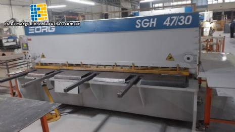 Prensa de guillotina para corte de chapa