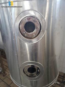 Tanque de acero inoxidable para 500 L
