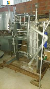 Pasteurizador para 3.000 L en acero inoxidable Brasholanda