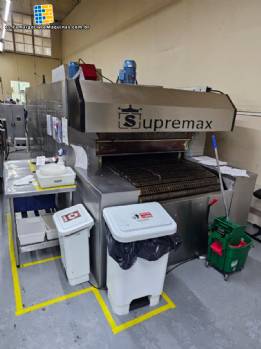 Horno t�nel de cinta transportadora continua con quemador de gas Supremax