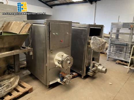 Aireador refinador para pasta continua