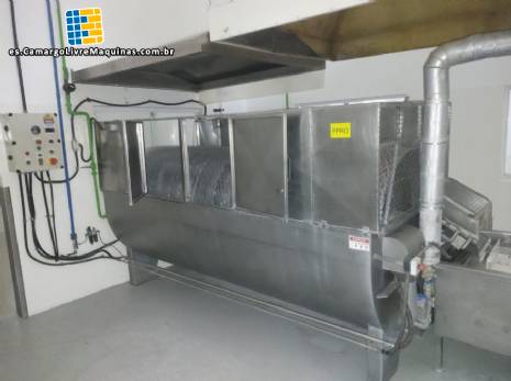 L�nea de producci�n de huevos de codorniz enlatados