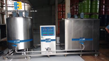 Mini planta de pasteurizaci�n, enfriamiento y maduraci�n Polo Sul PSMP 600