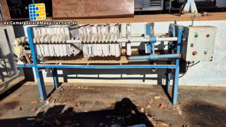 Filtro prensa de placas de polipropileno Bomax