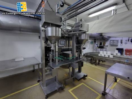 Llenadora dosificadora de acero inoxidable con 1 boquilla Serac