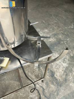 tanque reactor de mezcla encamisado de acero inoxidable para laboratorio de sobremesa