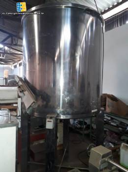 Tanque de acero inoxidable 2600 L