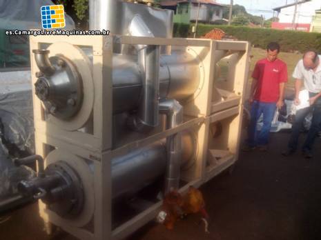 Sistemas de fr�o raspadores para producci�n de helado