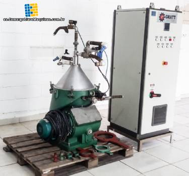 Centrifugadora vertical separador Gratt
