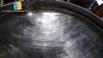 Dep�sito de presi�n horizontal de acero inoxidable