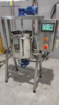 Reactor de mezcla con camisa de acero inoxidable de 30 litros de Alki Mquinas