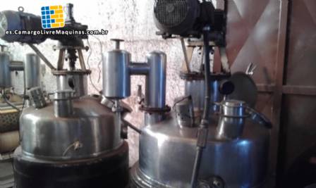 Reactor de presi�n de buller de acero inoxidable para 300 kg