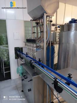 L�nea para llenado de bebidas